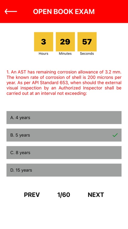 API 653 EXAM SIMULATOR screenshot-5