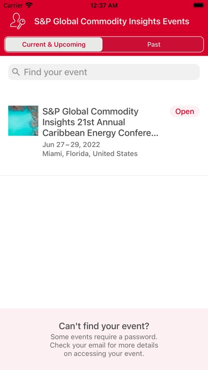 S&P Global CI Events