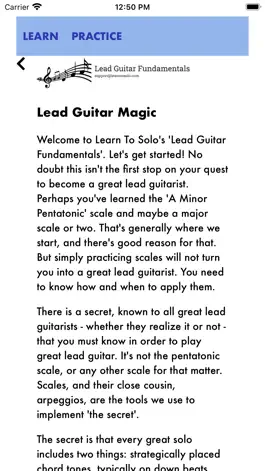 Game screenshot Lead Guitar Fundamentals mod apk