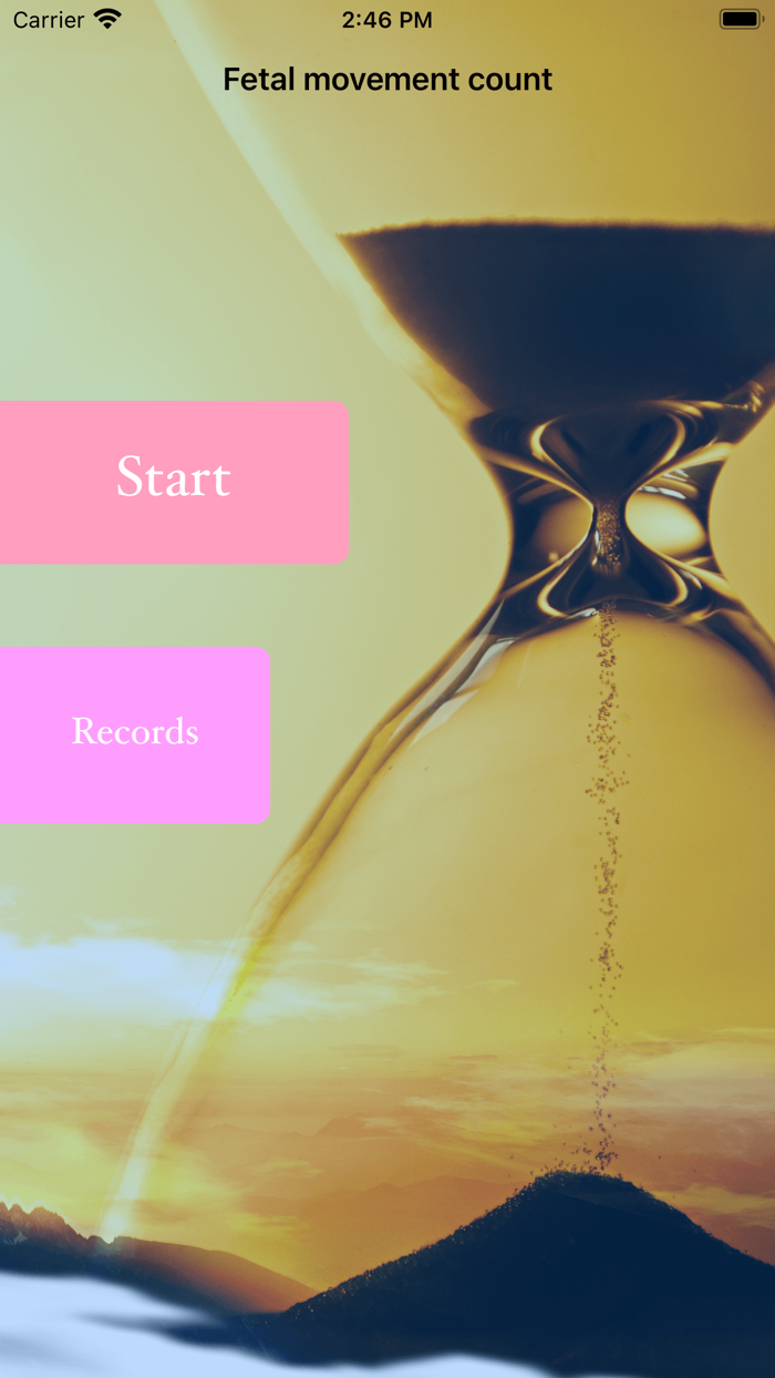 Fetal movement count