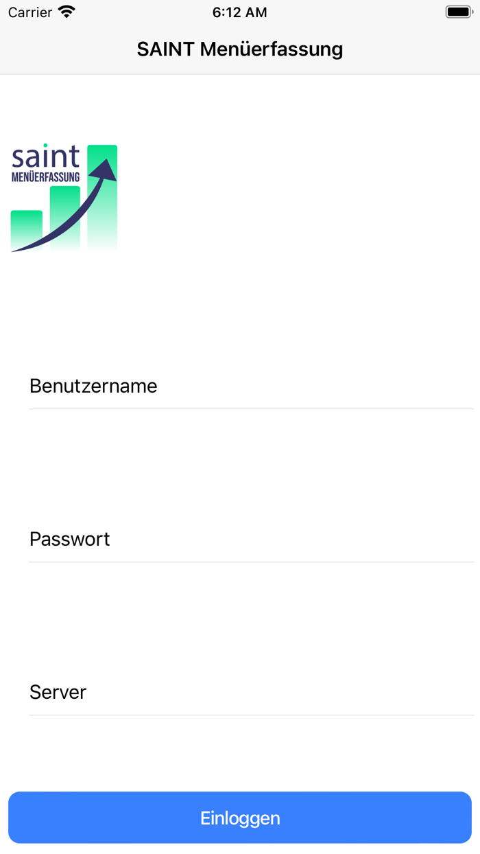 SAINT KH Menüerfassung