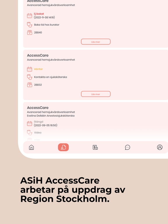 AccessCare screenshot 2