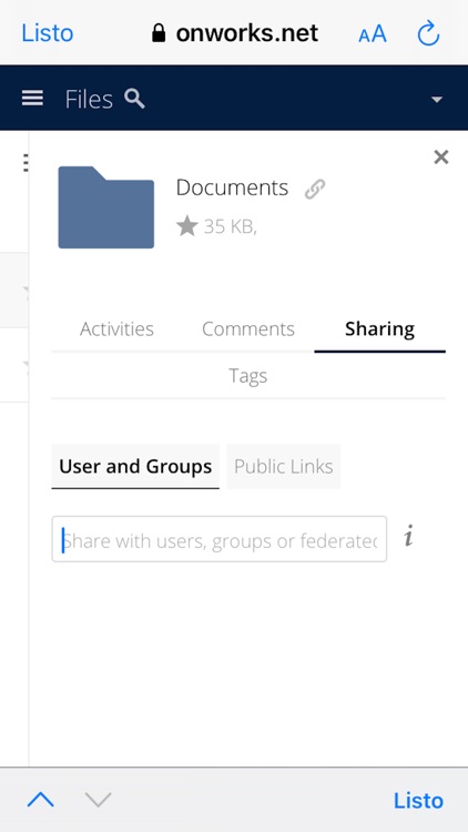 OneCloud disk for file sharing screenshot-3