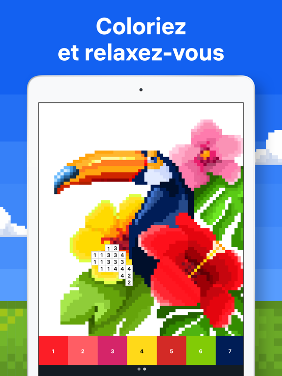 Jeux de coloriage - Pixel Art