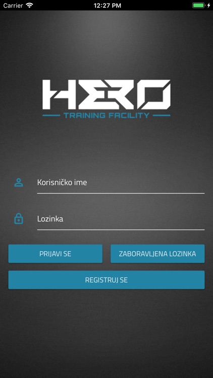 Hero - training facility