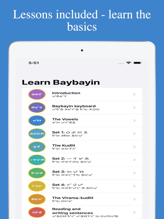 Learn Baybayin screenshot 4