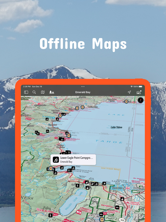 Lake Tahoe Pocket Maps screenshot 3