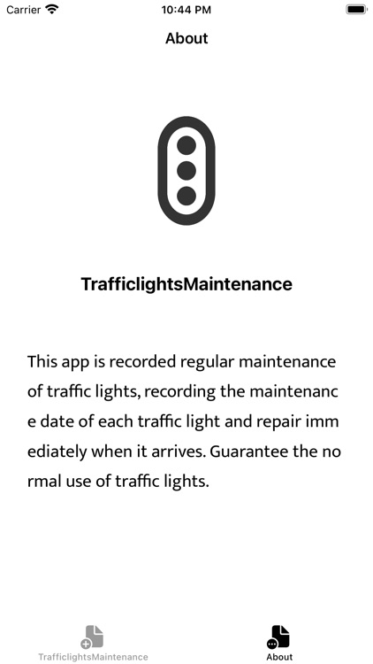 TrafficlightsMaintenance screenshot-3
