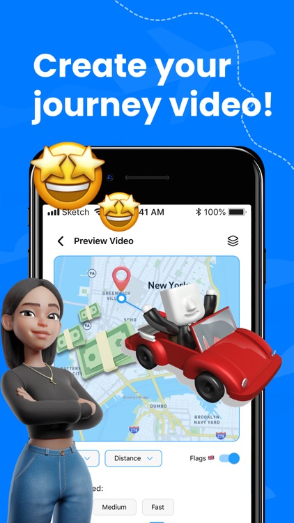 travel route map maker app