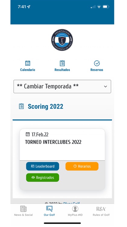 Federación Salvadoreña de Golf