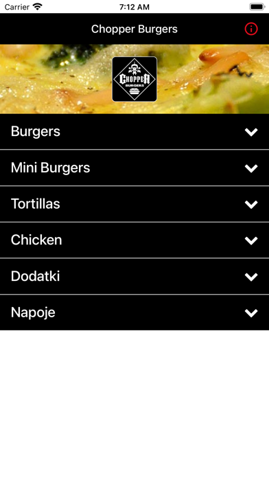 Chopper Burgers screenshot 1
