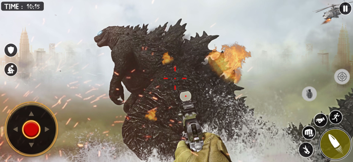 Giant Monster vs Gorilla Rush