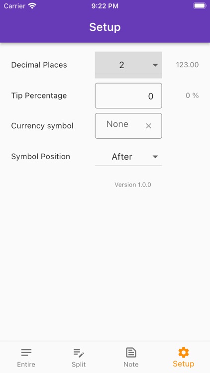Tip Calculator bill tip split screenshot-3