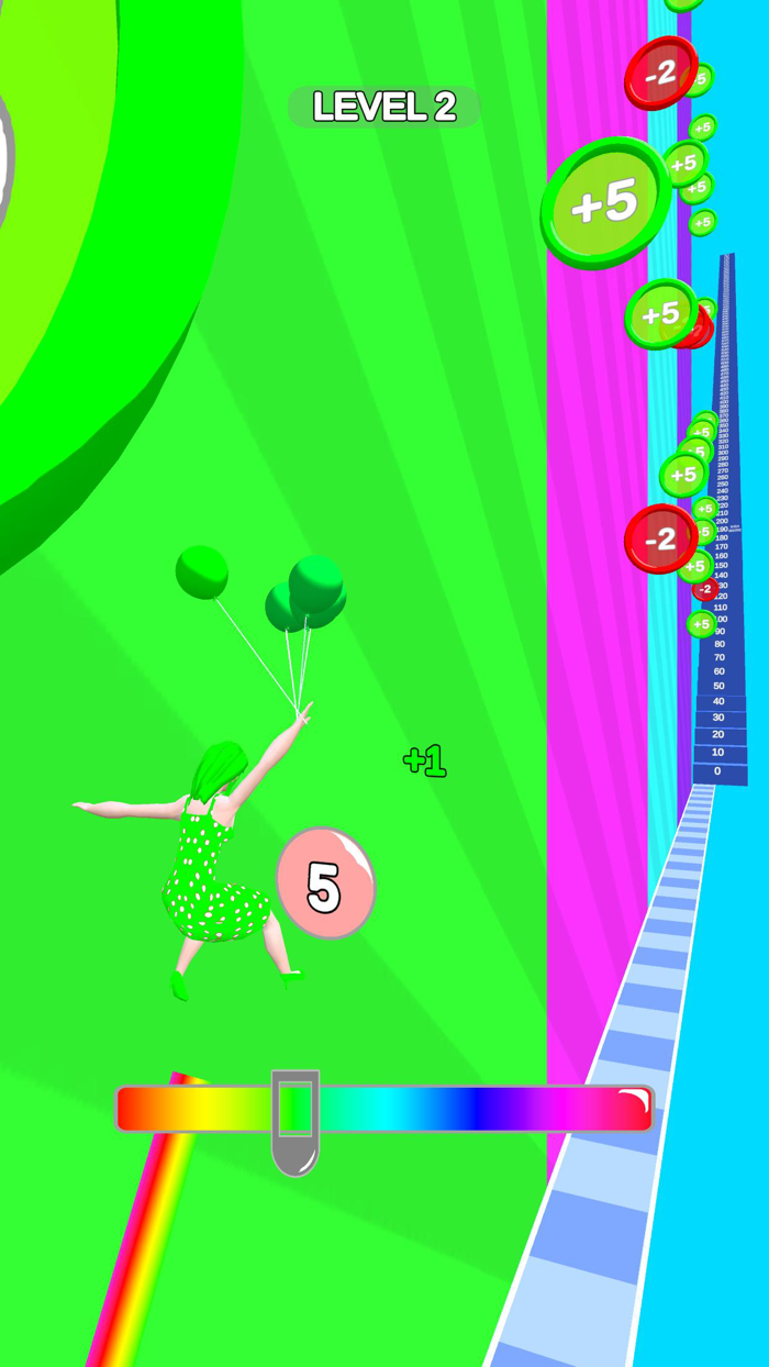 Colorful Balloons 3D