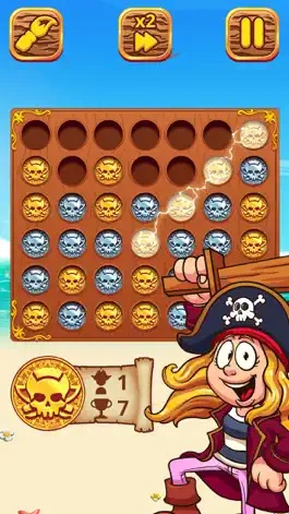 Game screenshot Align 4 : Pirates Edition apk