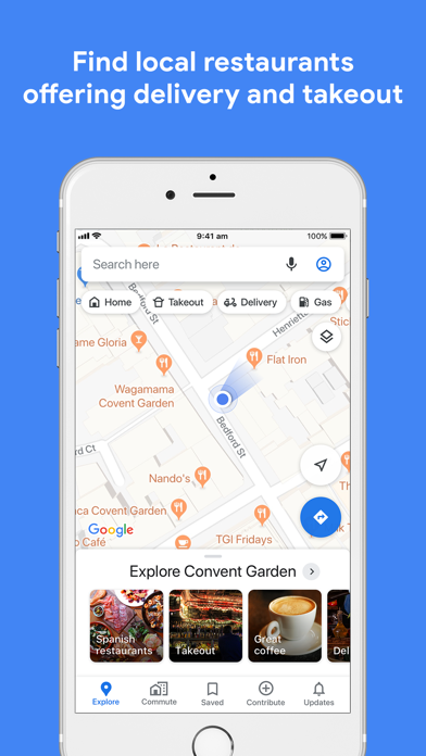 Google Maps - Transit & Food app screenshot 0 by Google LLC - appdatabase.net