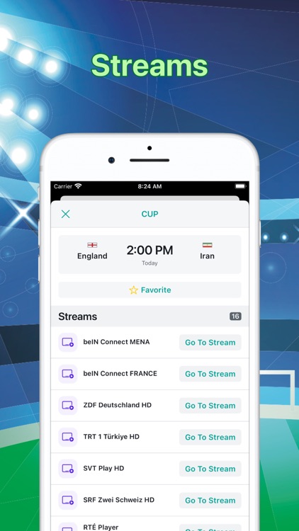 Soccer stream & TV schedule