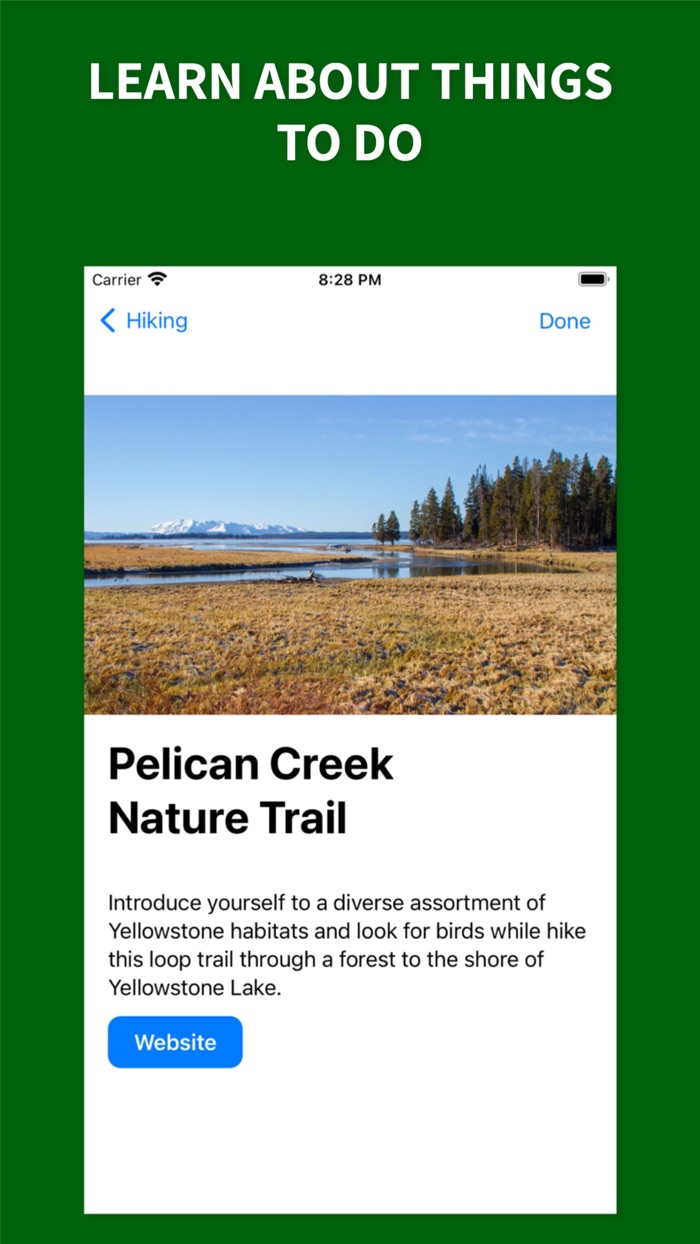 Park’d National Parks Tracker