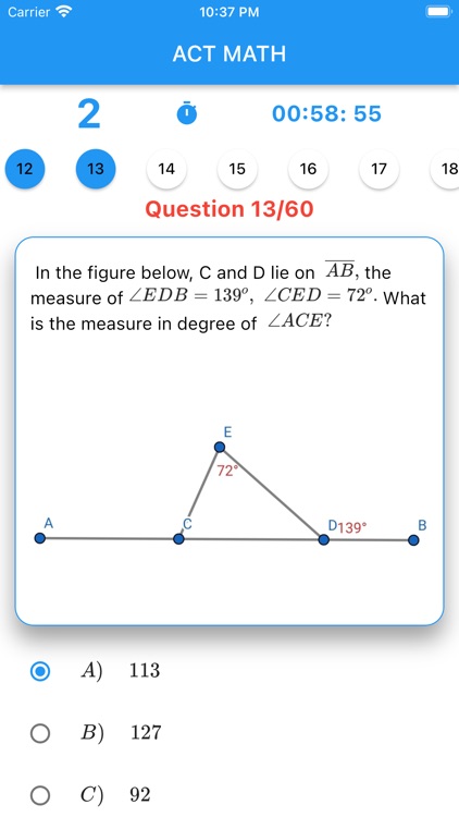 Act Math Test