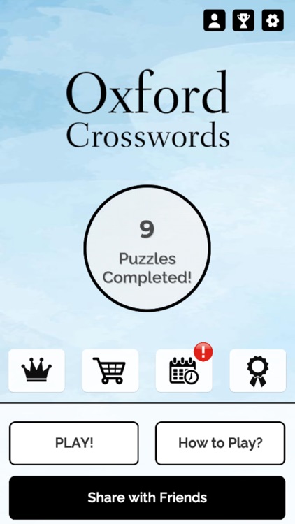 Oxford Crosswords