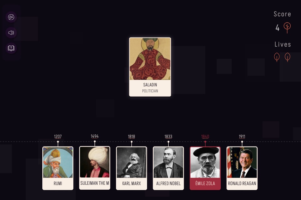 Chronoline: History Trivia screenshot 2