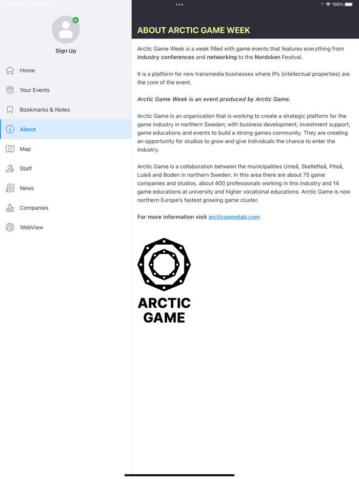 Arctic Game Week