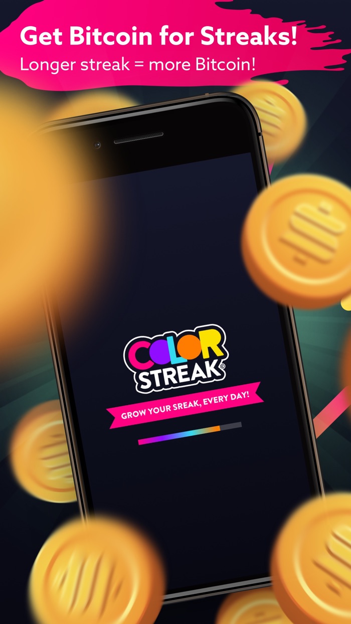 Color Streak - Earn Bitcoin