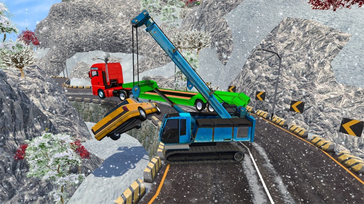 Snow Offroad Construction Game