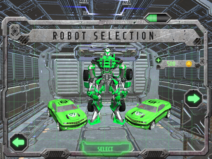 Super Robot Fighting Car 3D