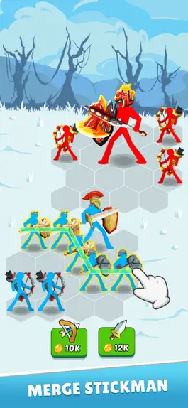 Game screenshot Epic super stickman merge mod apk