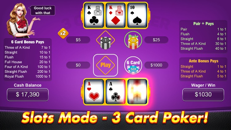 3 Card Poker - Casino Games