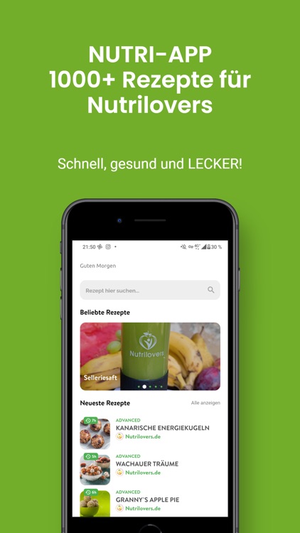 Nutrilovers Rezepte Nutri-App