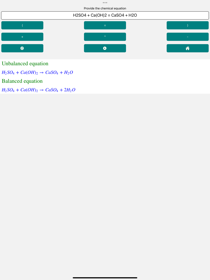 ChemicalEquationBalancePro