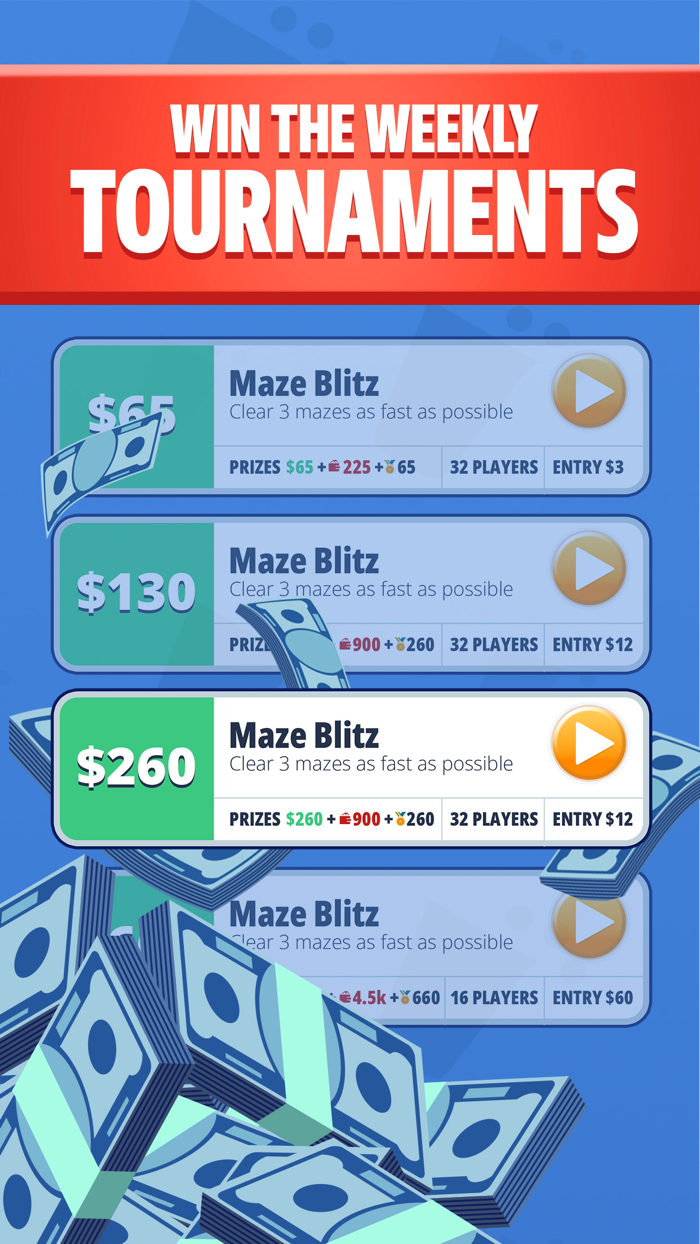 Maze Blitz - Laberinto y Cash