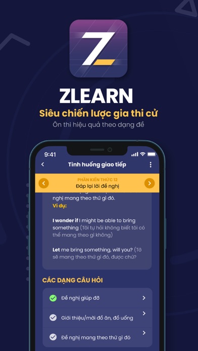 ZLEARN - Ôn thi theo dạng bàiのおすすめ画像1