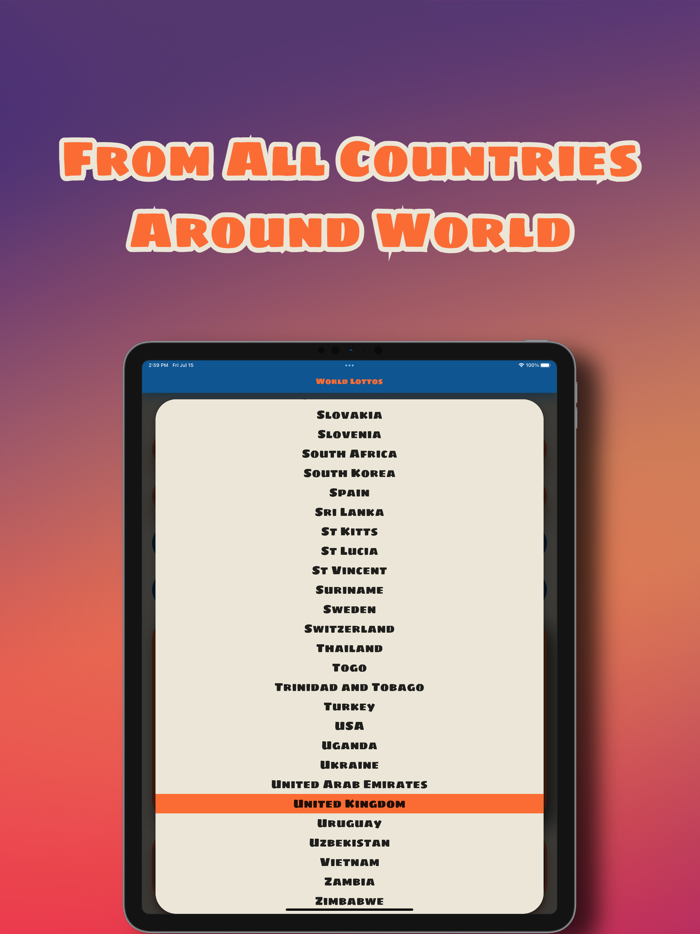 The National Lottery App UK