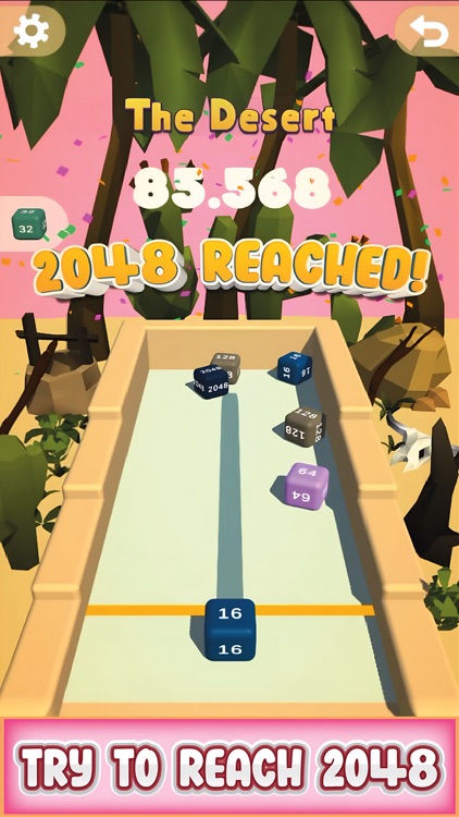 Merge Cube 2048 Puzzle 3D screenshot-3