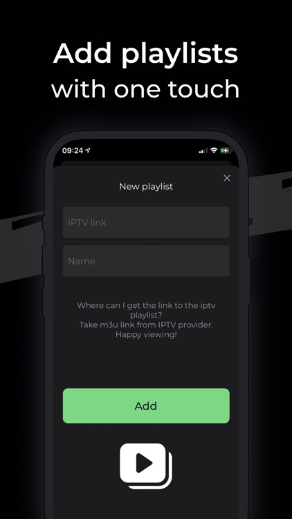 IPTV Player: play m3u playlist on the App Store