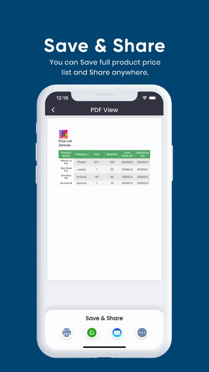 Price List Maker - Creator screenshot-4