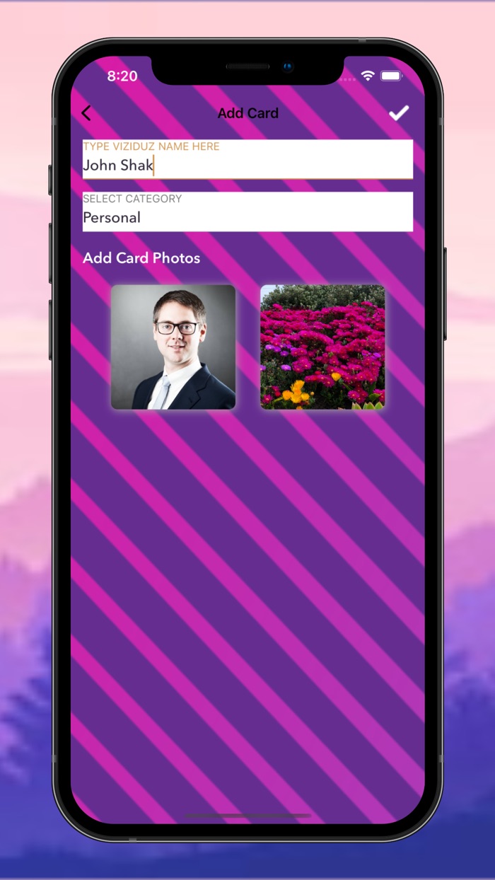 Viziduz- Digital Contact Cards