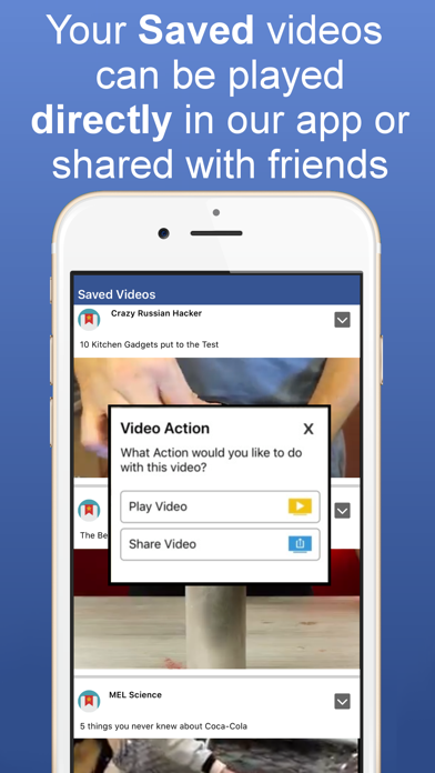 Video Player for Facebook screenshot 3
