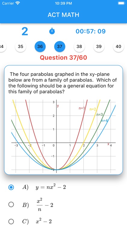 Act Math Test screenshot-5