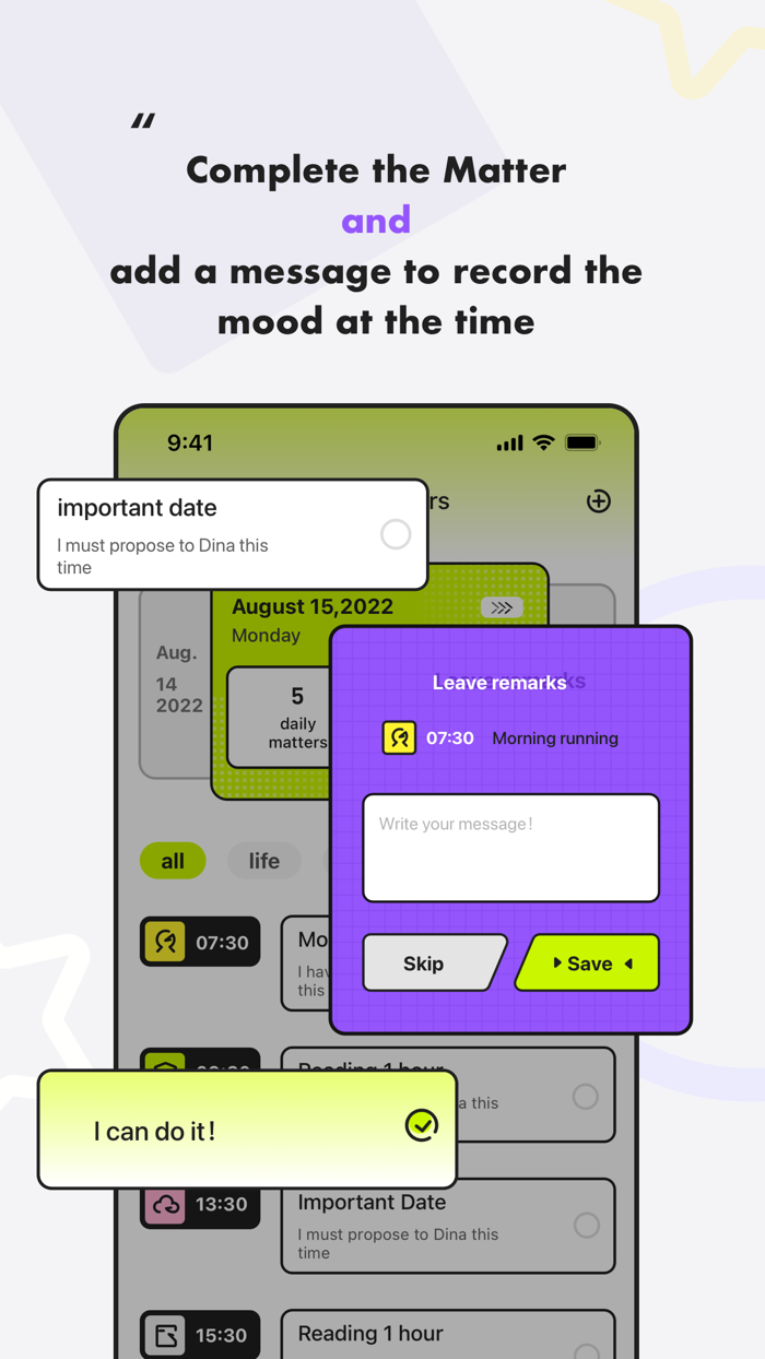 Matter Reminder-Daily Keeper
