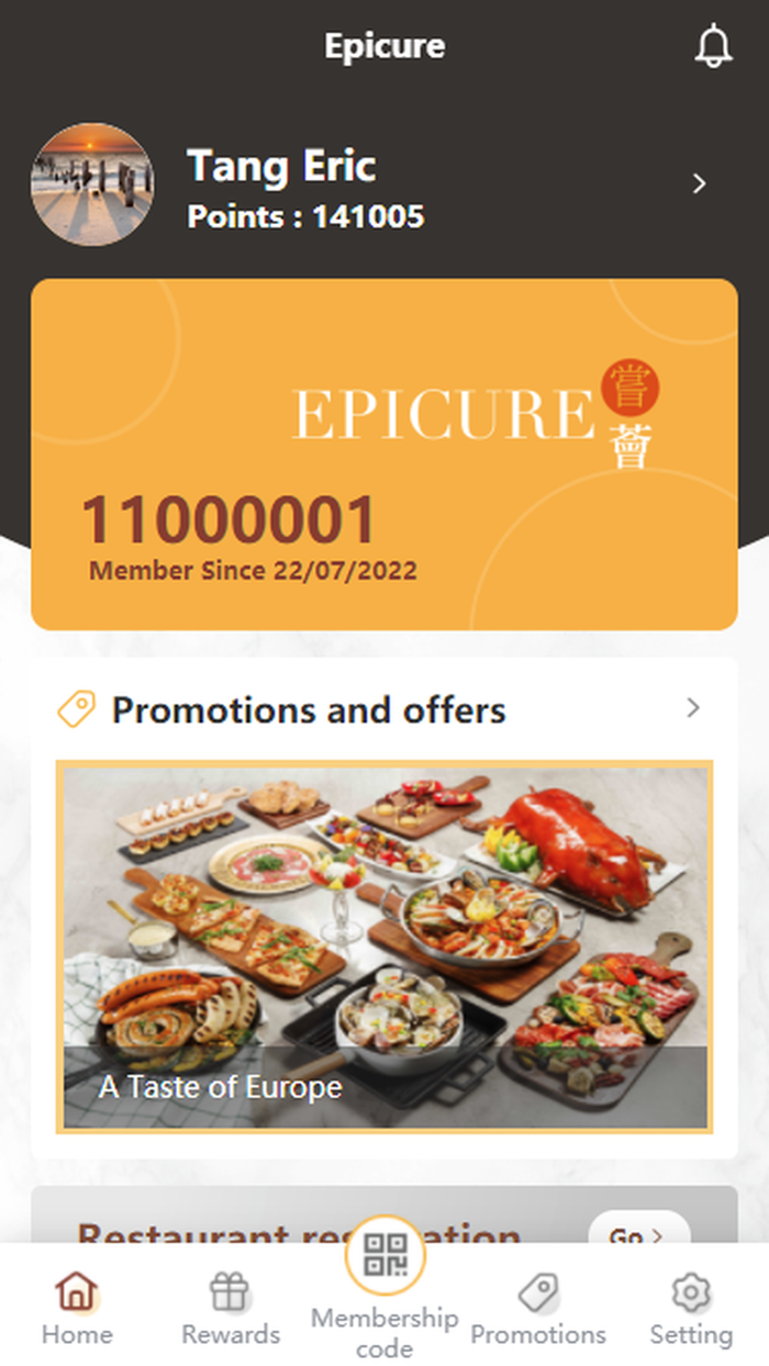 NWM Hotel Epicure Club