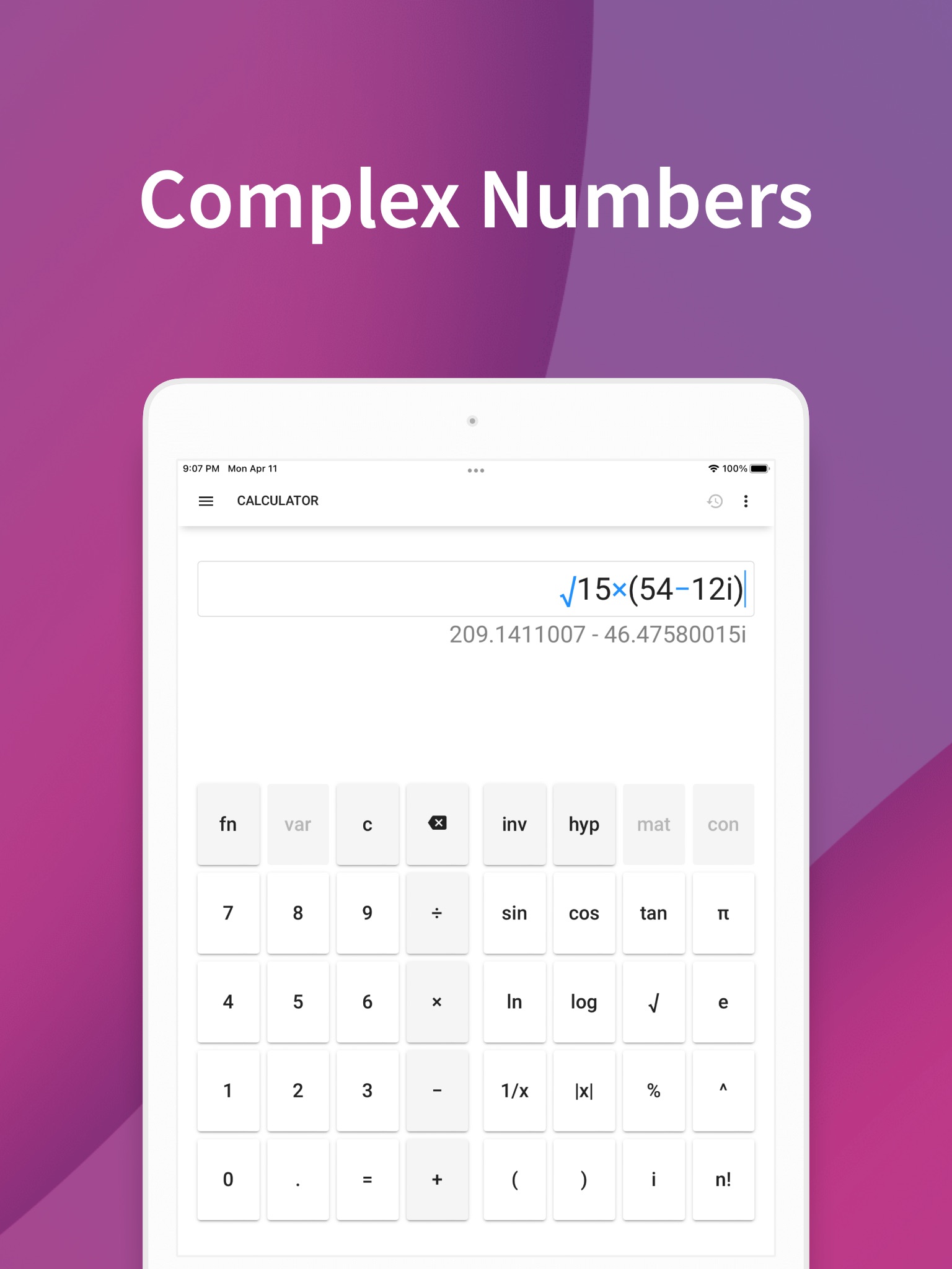 MultiCalc: Advanced Calculator screenshot 3