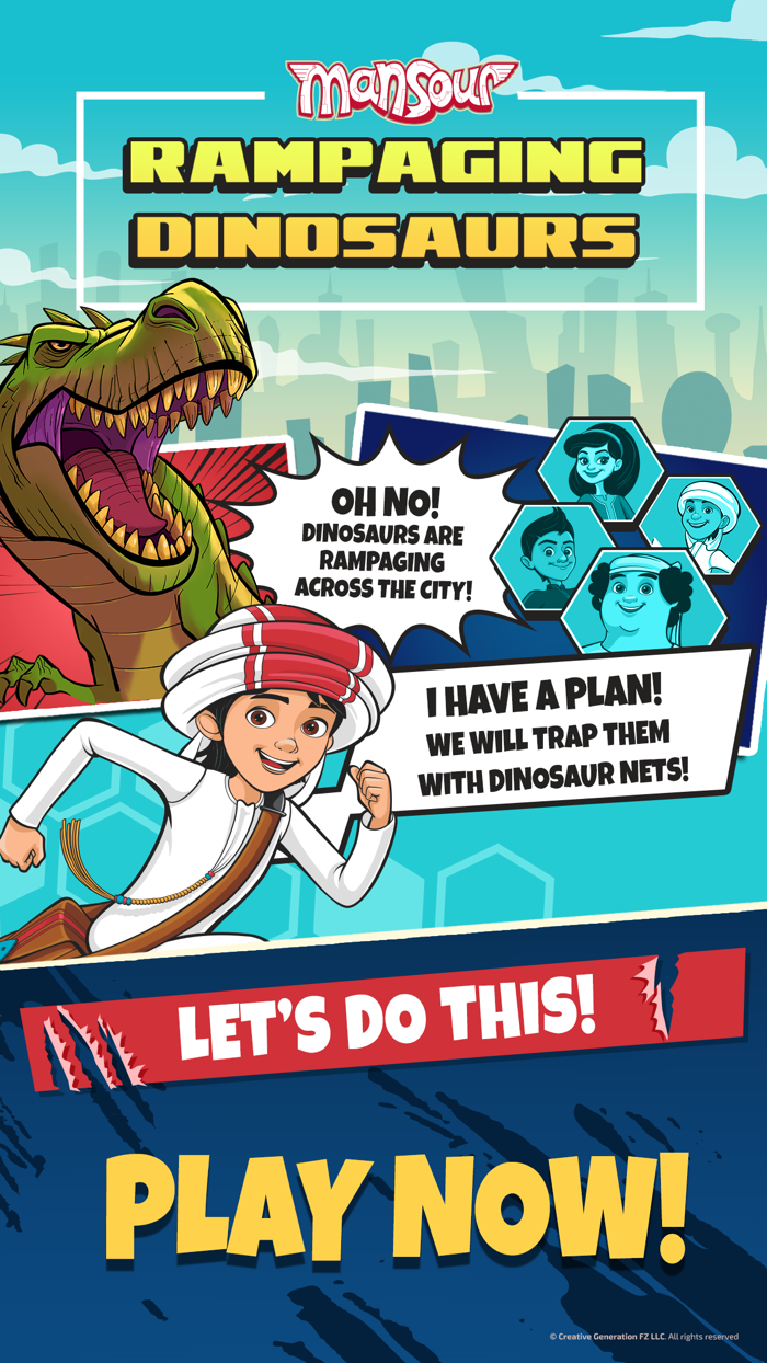 Mansour Rampaging Dinosaurs