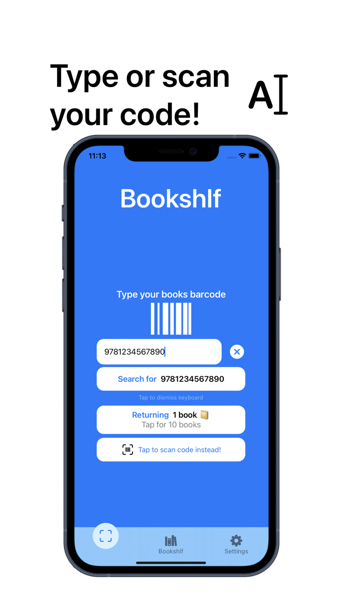 Bookshlf Scan to save books