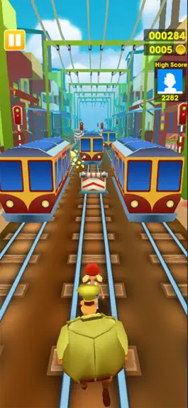 Game screenshot Sky Train Surfers apk