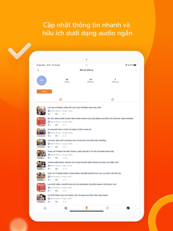 Screenshot #5 pour Mindpod: Nghe Nhanh Biết Nhiều