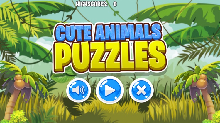 Cute Animals Puzzles Match Fun
